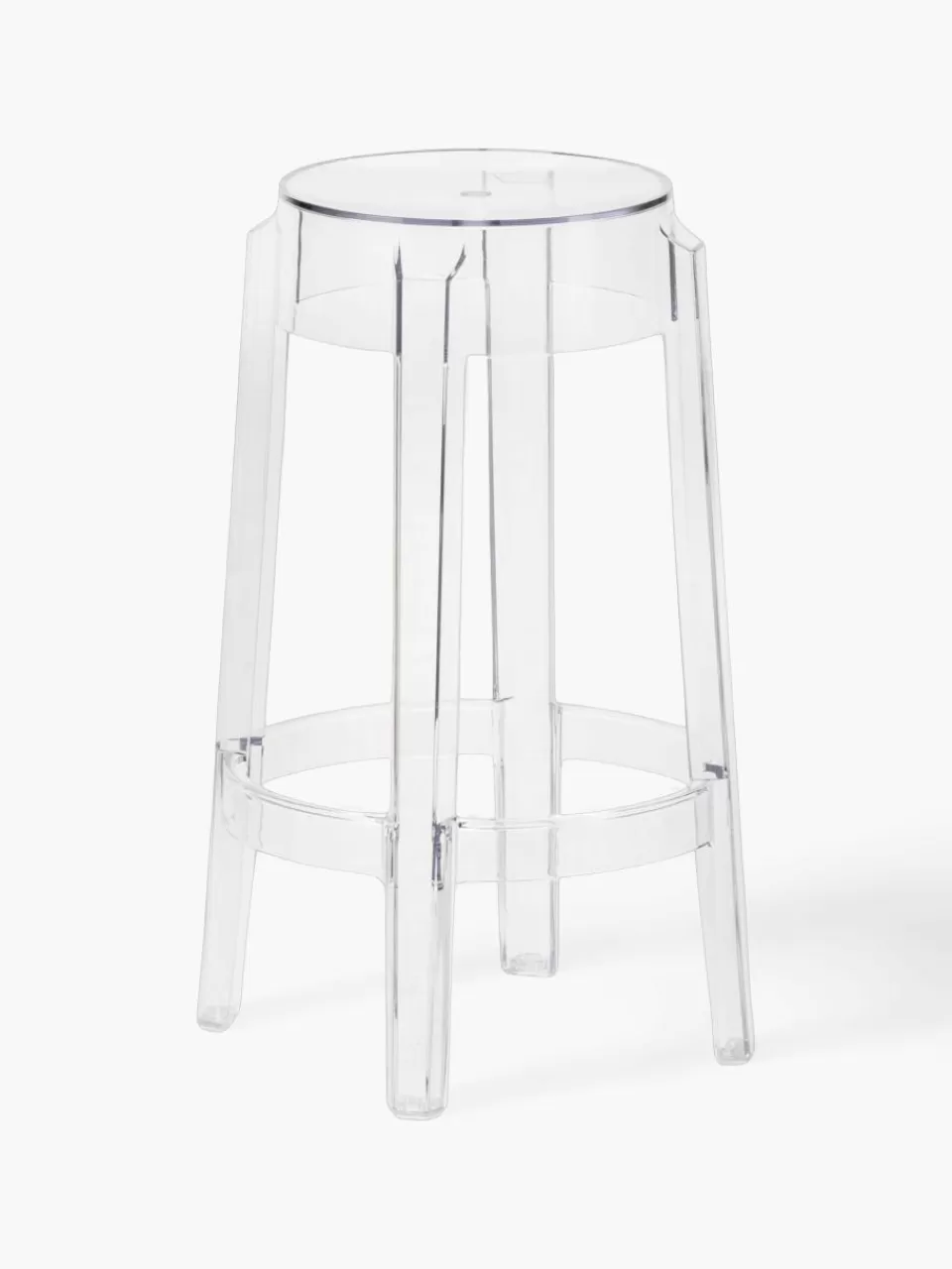 Kartell Barkruk Charles Ghost | Stoelen | Barkrukken