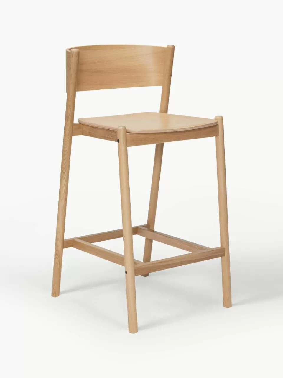 Hübsch Barkruk Oblique | Stoelen | Barkrukken