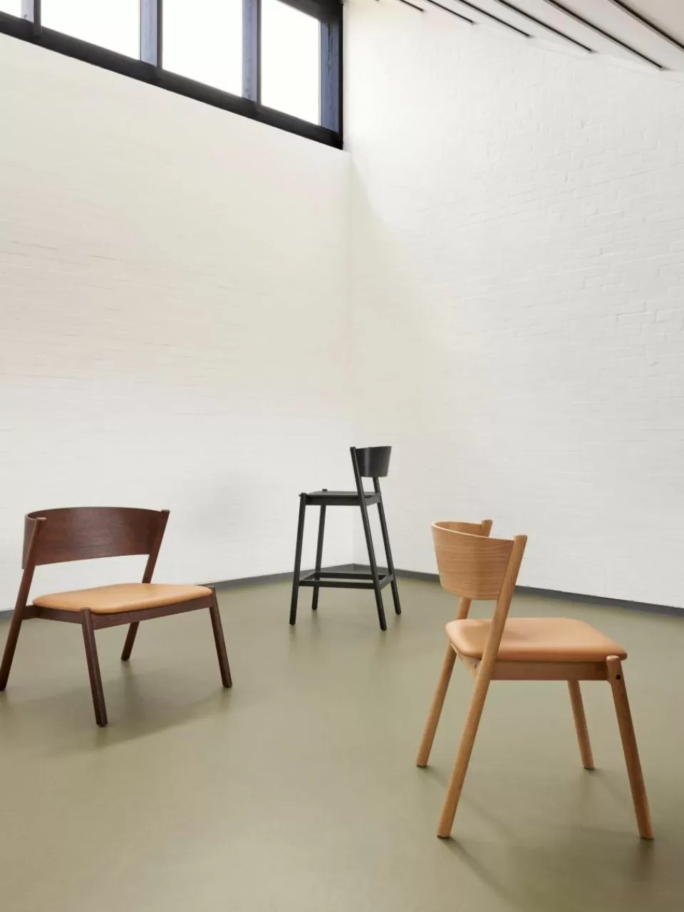 Hübsch Barkruk Oblique | Stoelen | Barkrukken