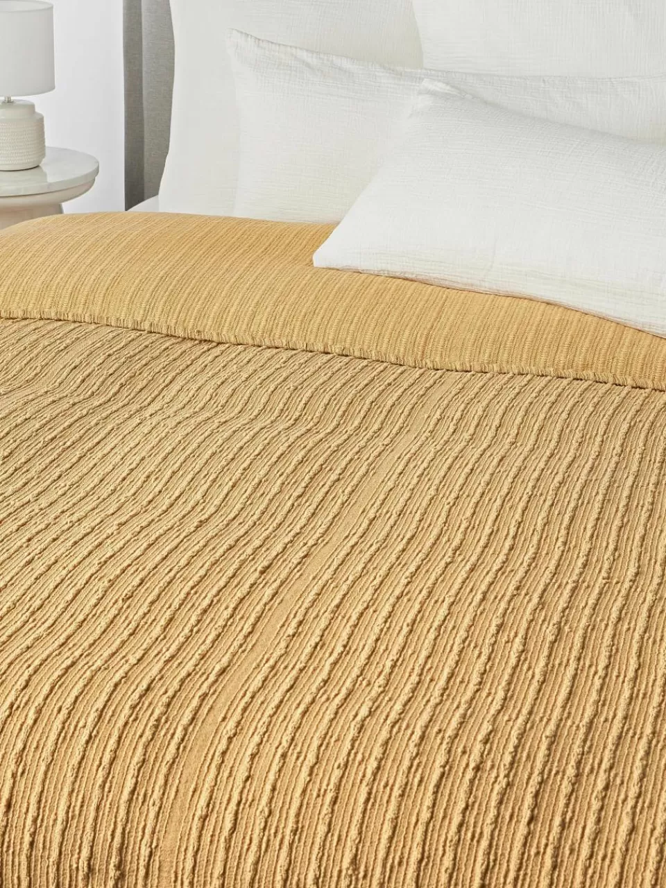 Westwing Collection Bouclé bedsprei Thomassin | Bedspreien