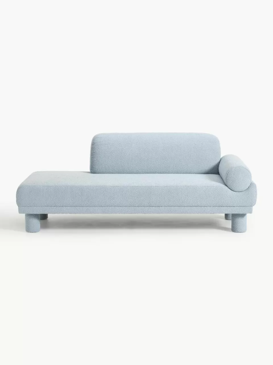 Westwing Collection Bouclé chaise longue Lilo | Banken | Modulaire Banken