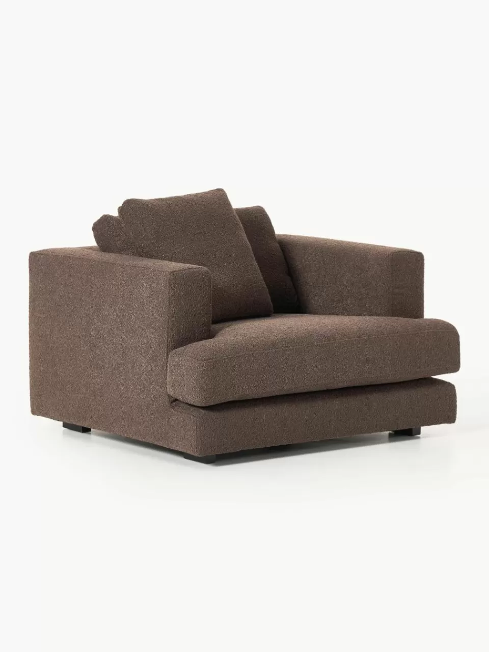 Westwing Collection Bouclé fauteuil Tribeca | Fauteuils | Bank Fauteuils