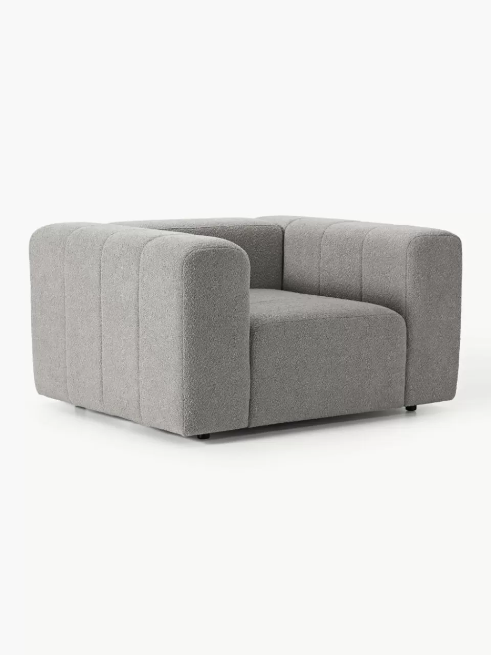 Westwing Collection Bouclé loungefauteuil Lena | Fauteuils | Bank Fauteuils