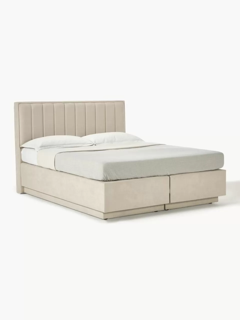 Westwing Collection Boxspringbed Livia met opbergruimte | Bedden | Boxsprings