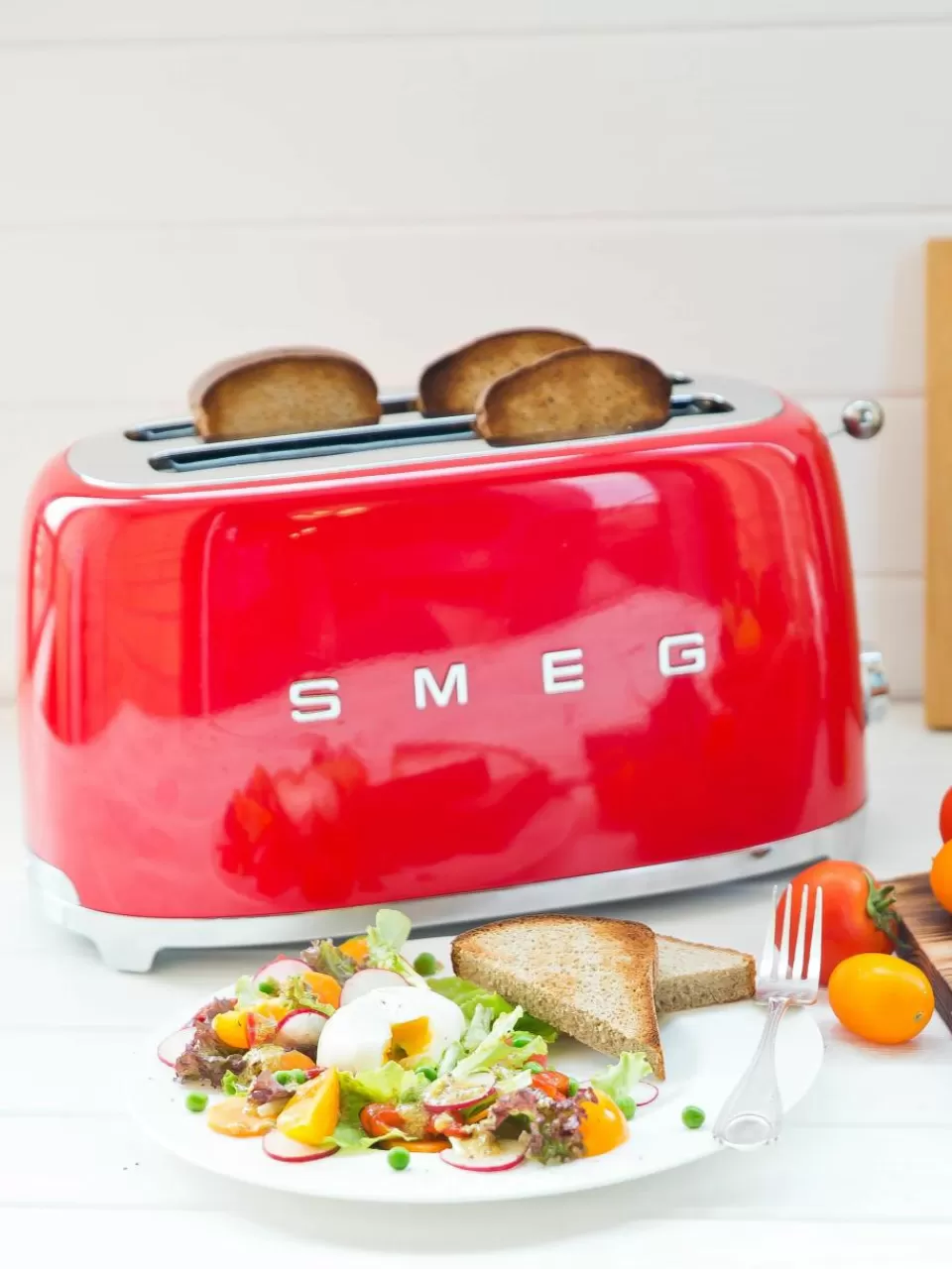 Smeg Broodrooster 50's Style met lange sleuf | Broodroosters