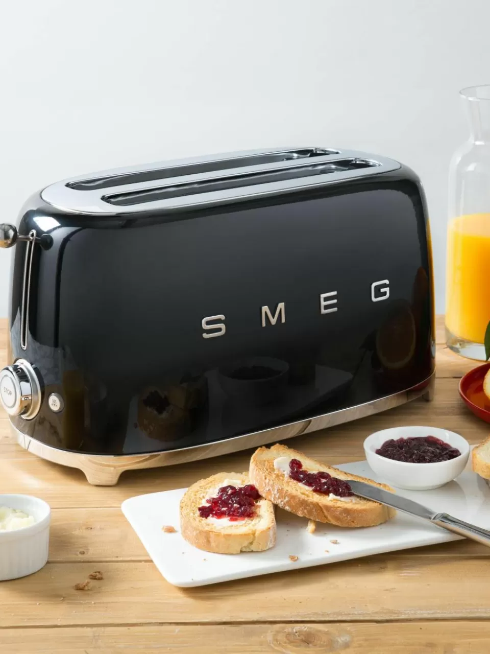 Smeg Broodrooster 50's Style met lange sleuf | Broodroosters