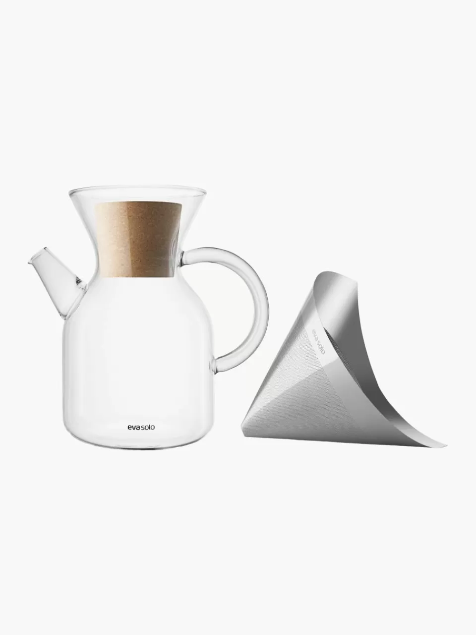 Eva Solo Cafetière Cary van borosilicaatglas, set van 2 | Koffiezetapparaten