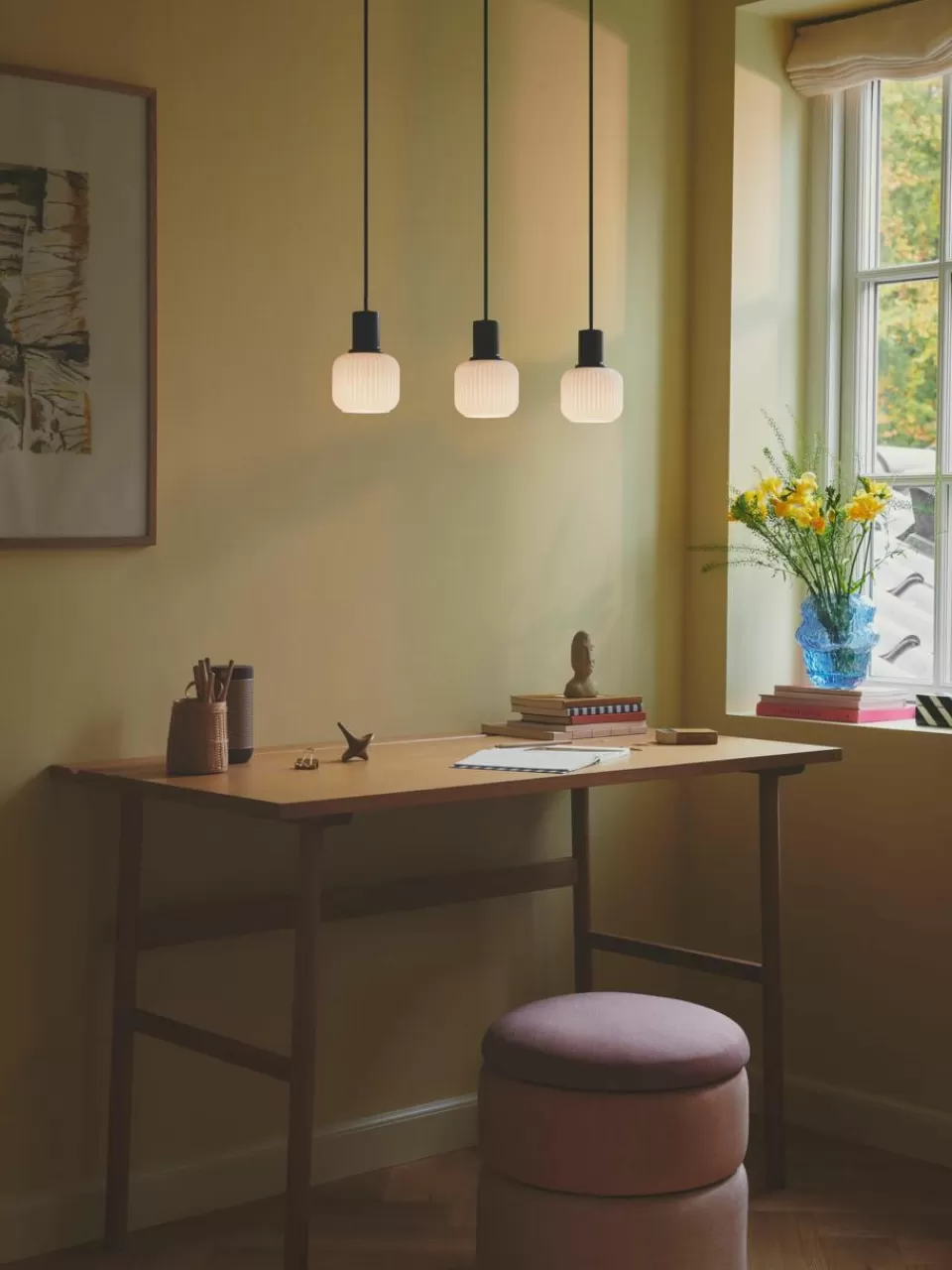 Westwing Cluster hanglamp Milford Mini van mondgeblazen opaalglas | Hanglampen | Hanglampen