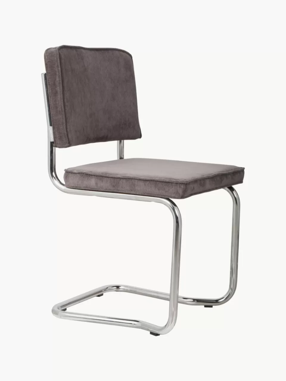 Zuiver Corduroy sledestoel Kink, 2 stuks | Stoelen