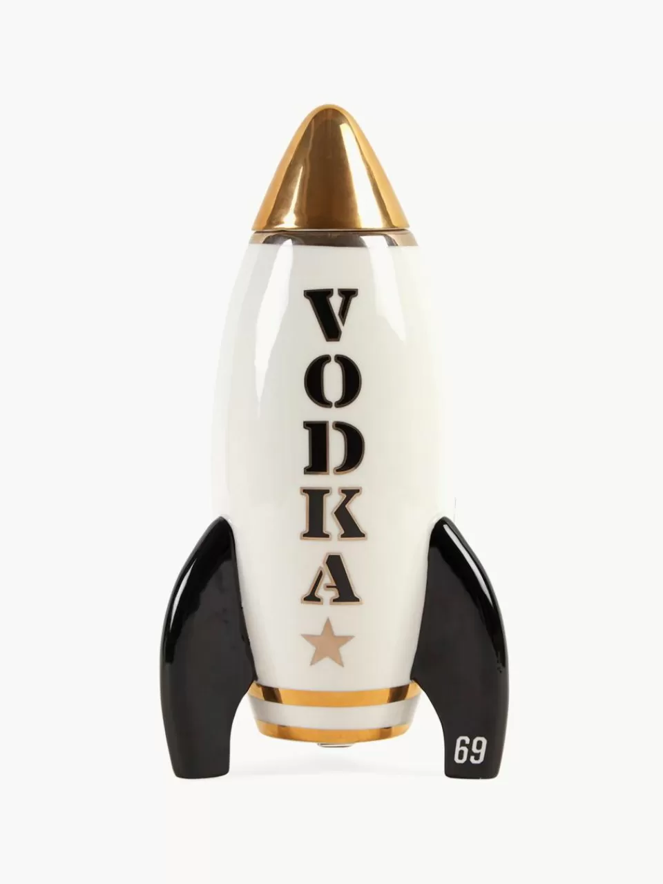 Jonathan Adler Decanter Rocket met goud, 830 ml | Decanteerkaraffen | Servies