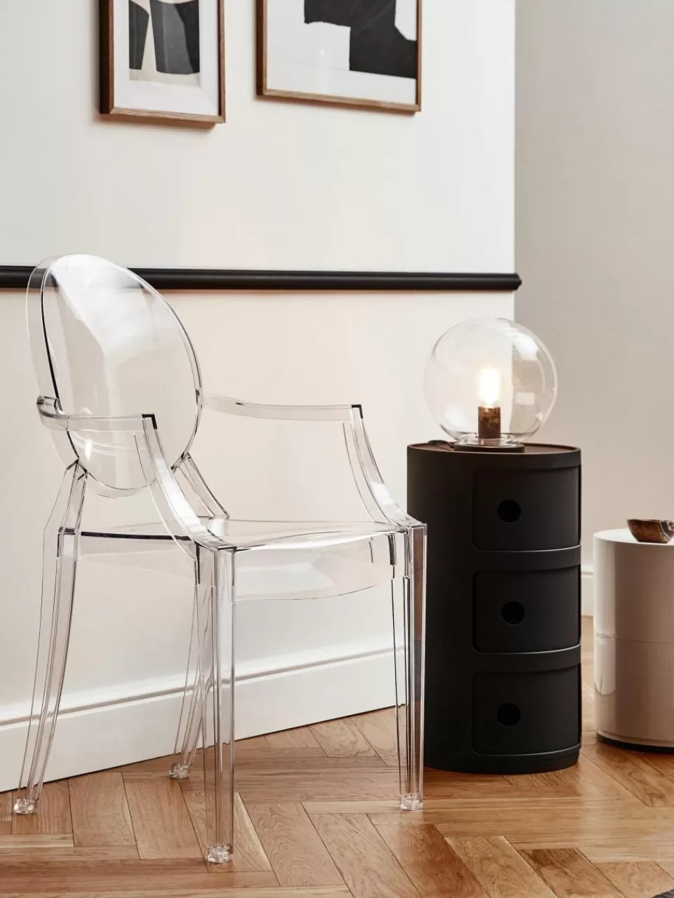 Kartell Design armstoel Louis Ghost | Stoelen