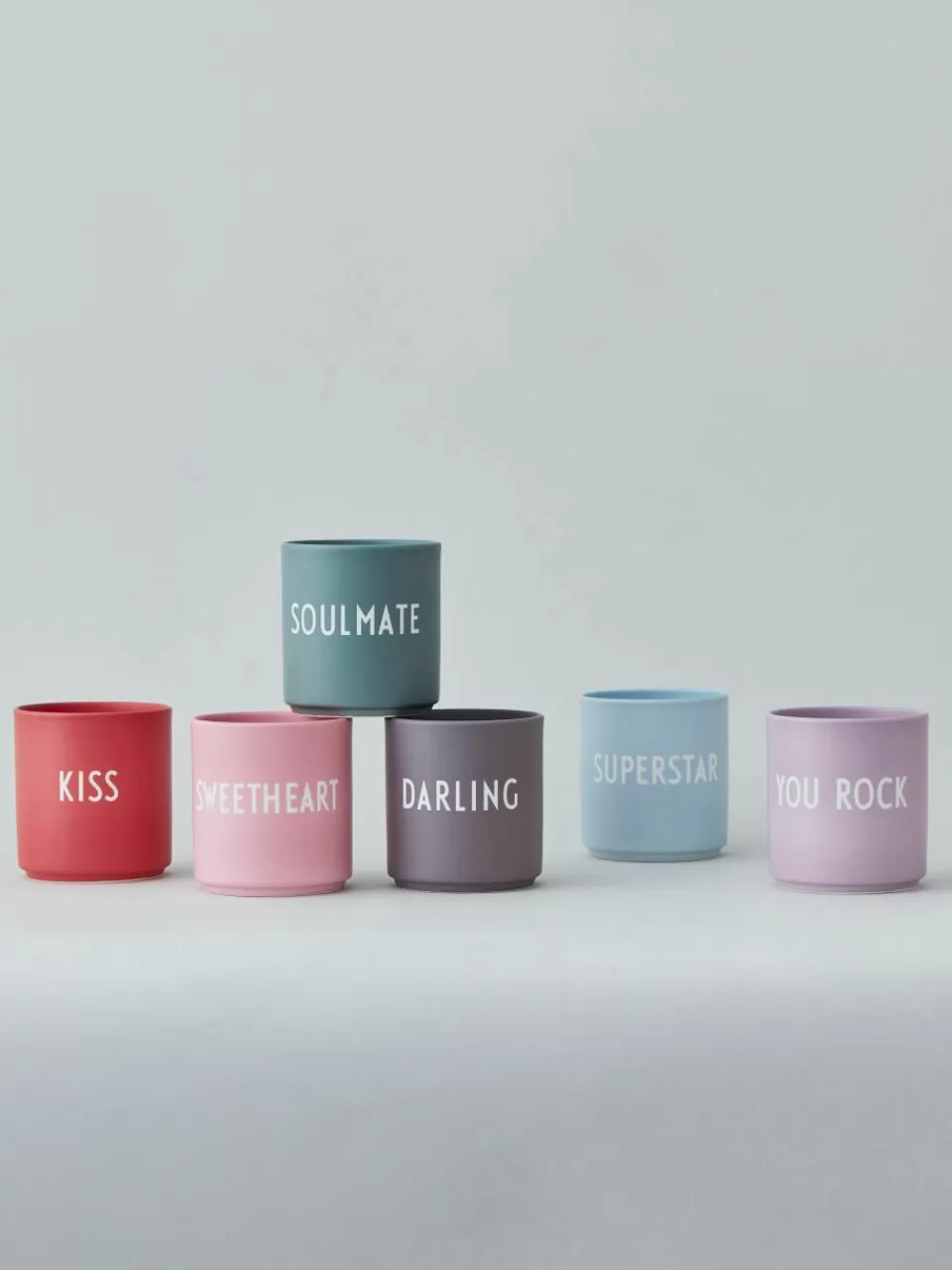 DESIGN LETTERS Design beker Favourite SOULMATE met opschrift | Koffiekopjes