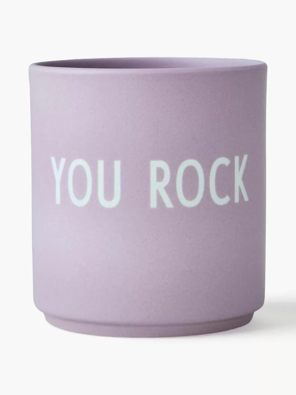 DESIGN LETTERS Design beker Favourite YOU ROCK met opschrift | Koffiekopjes | Servies