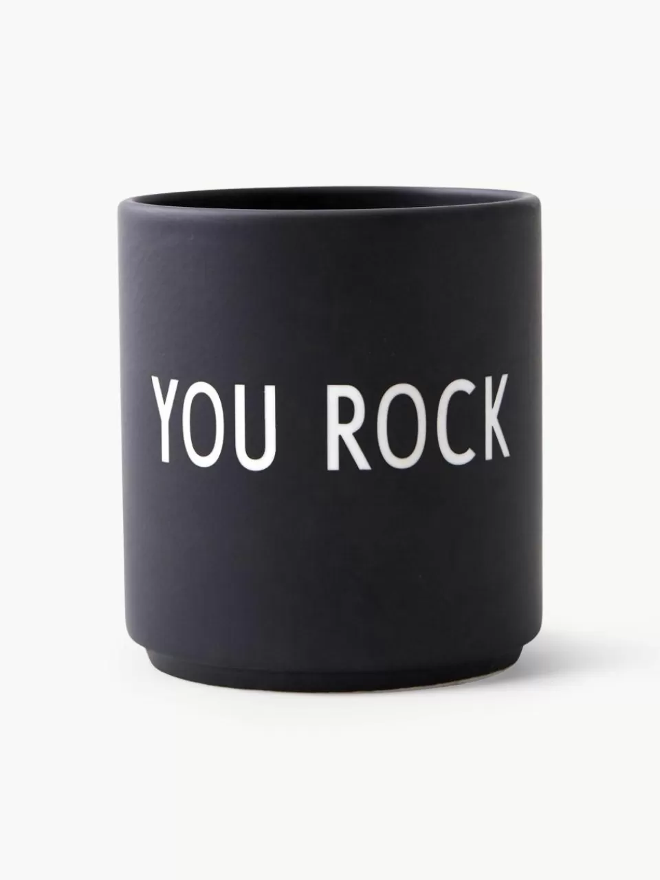 DESIGN LETTERS Design beker Favourite YOU ROCK met opschrift | Koffiekopjes | Servies