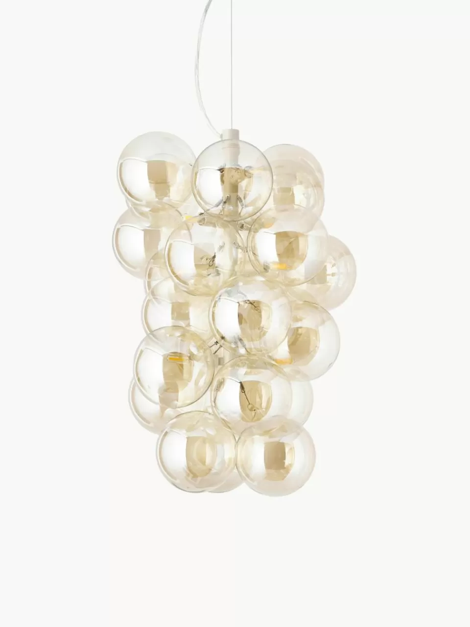 Westwing Collection Design hanglamp Bubbles van glas | Hanglampen | Hanglampen