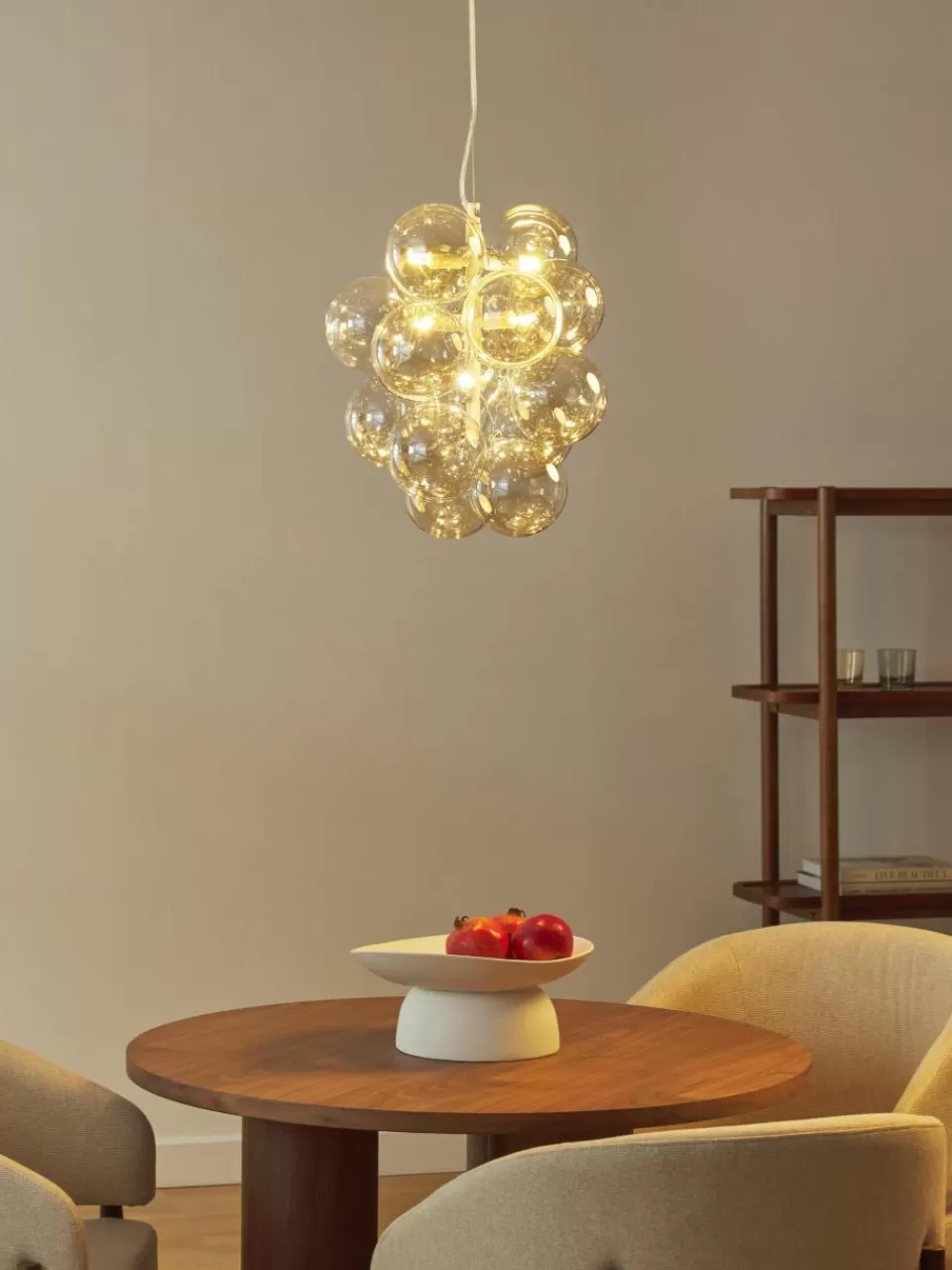 Westwing Collection Design hanglamp Bubbles van glas | Hanglampen | Hanglampen