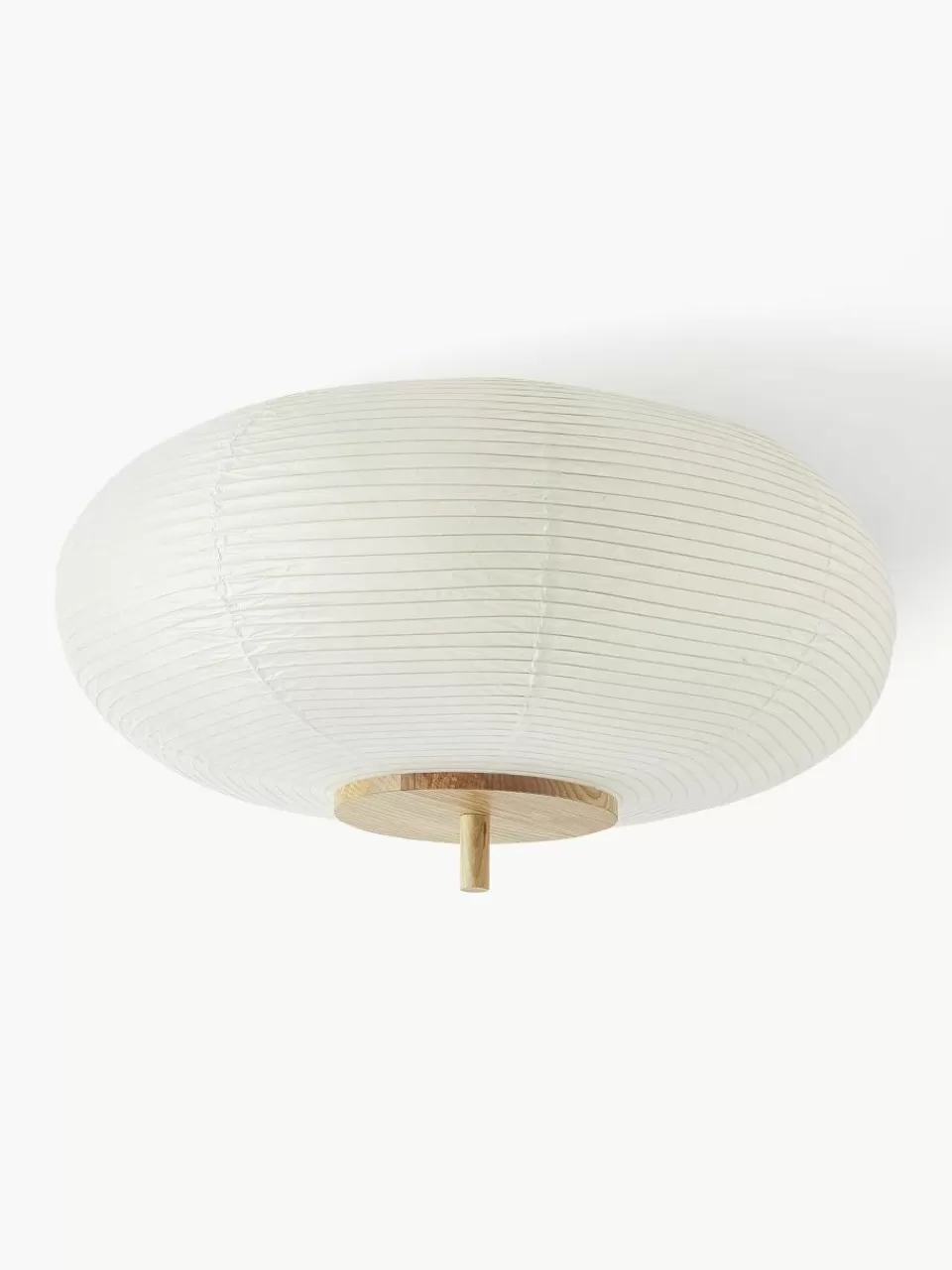 Westwing Collection Design plafondlamp Misaki van rijstpapier | Plafondlampen | Plafondlampen