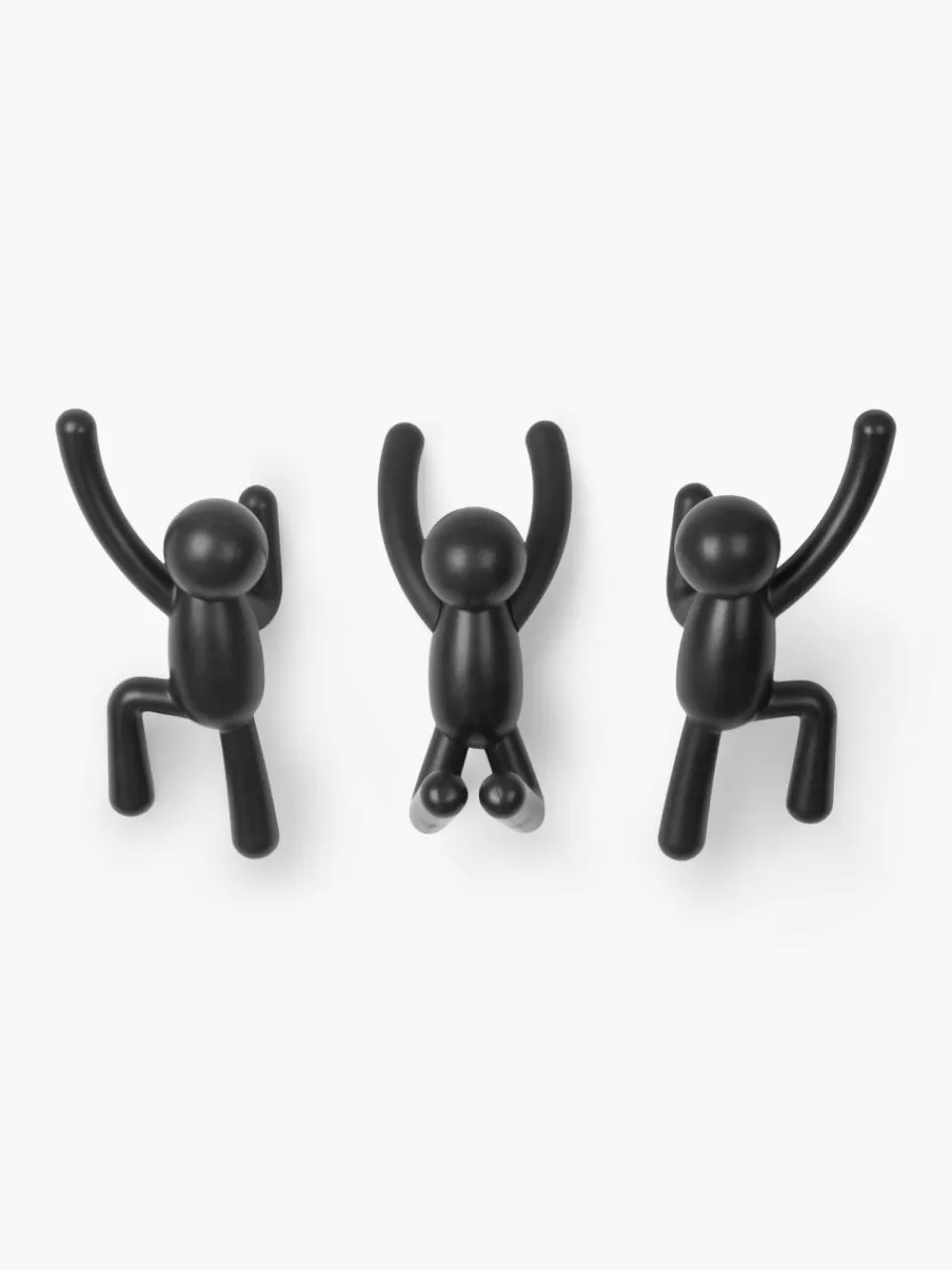 Umbra Design wandhakenset Buddy, set van 3 | Kapstokhaken & Wandkapstokken