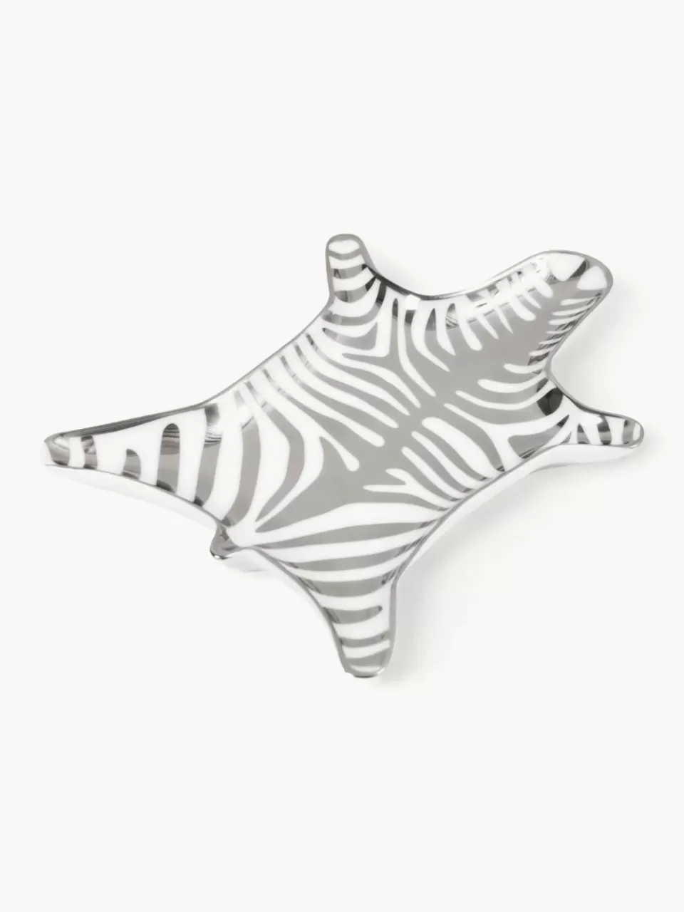 Jonathan Adler Designer sierschaal Zebra gemaakt van porselein | Decoratieve Dienbladen | Decoratie