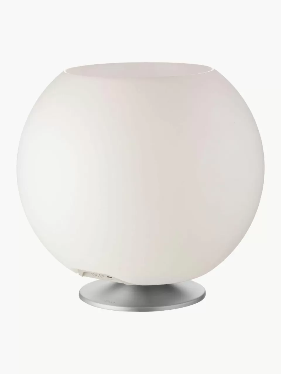 Westwing Dimbare LED tafellamp Sphere met Bluetooth-luidspreker en flessenkoeler | Bureaulampen | Tafellampen