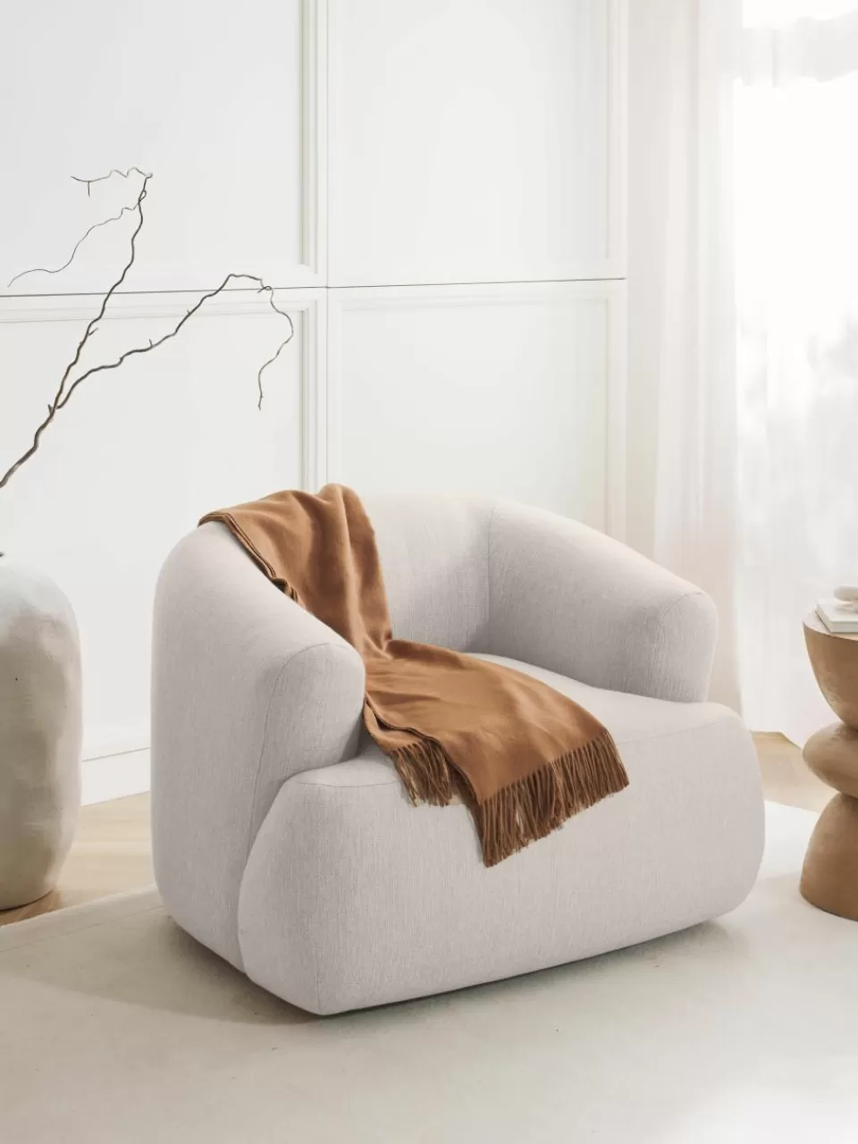 Westwing Collection Fauteuil Sofia | Fauteuils | Bank Fauteuils