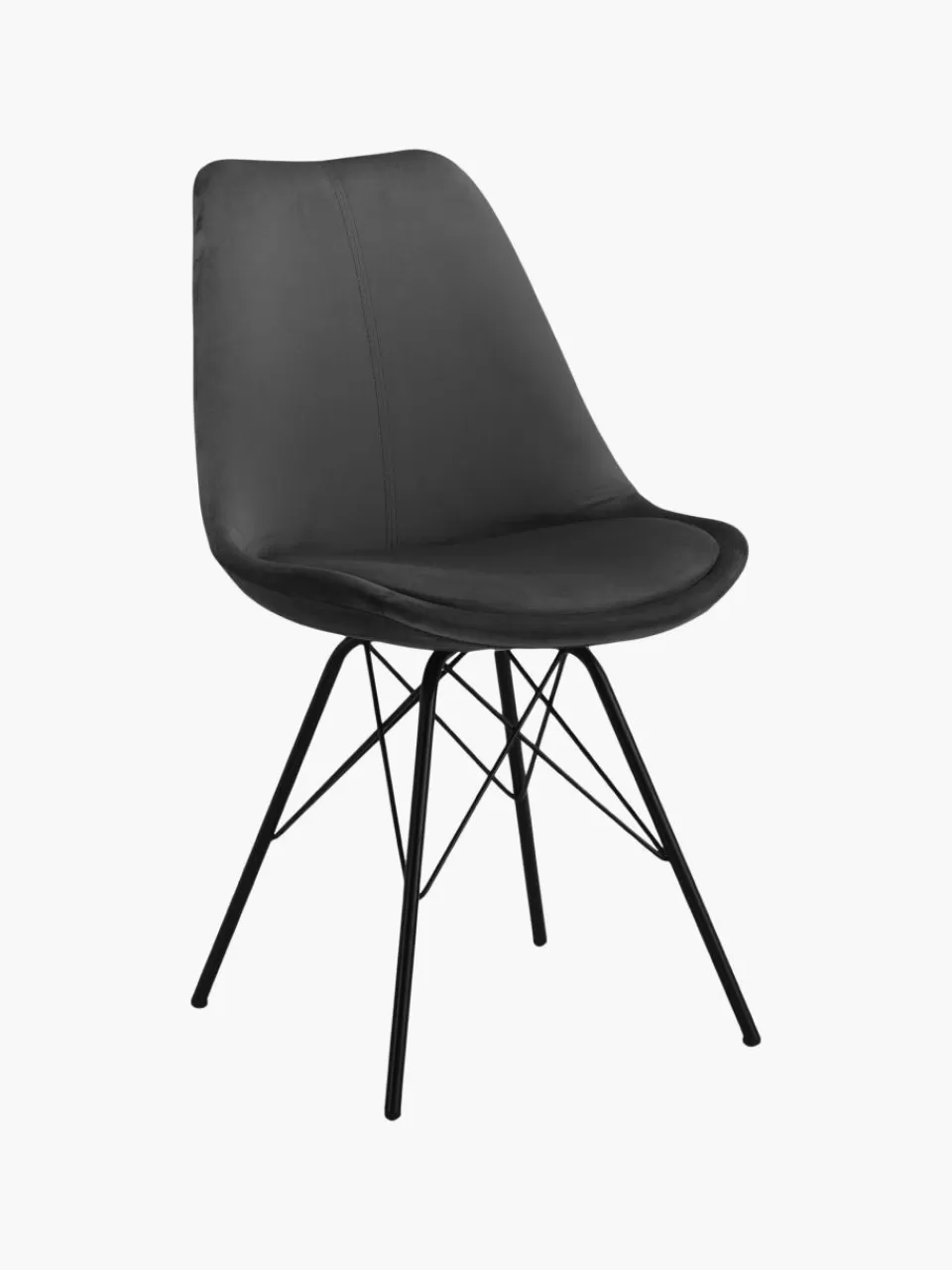 Westwing Fluwelen stoelen Eris, 2 stuks | Stoelen