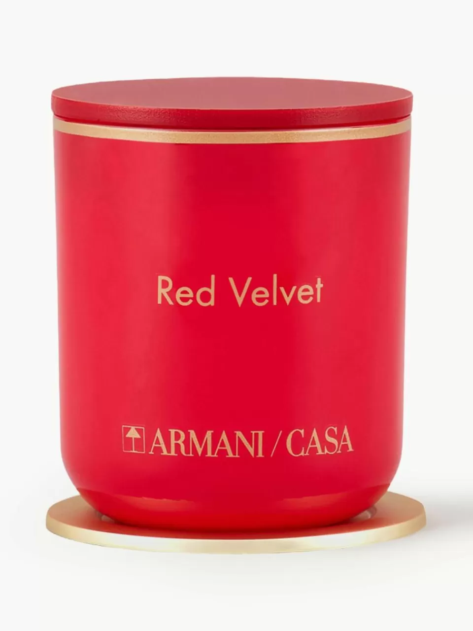 Armani Casa Geurkaars Pegaso rood fluweel (Rose) | Kaarsen & Kaarsenhouders | Geurkaarsen