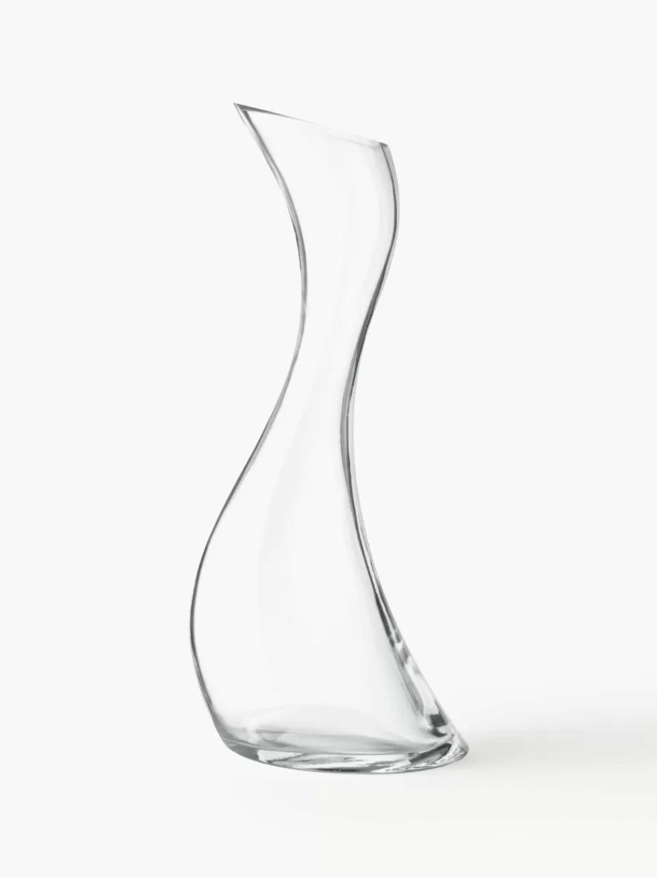 GEORG JENSEN Glazen karaf Cobra in organische vorm, 750 ml | Servies