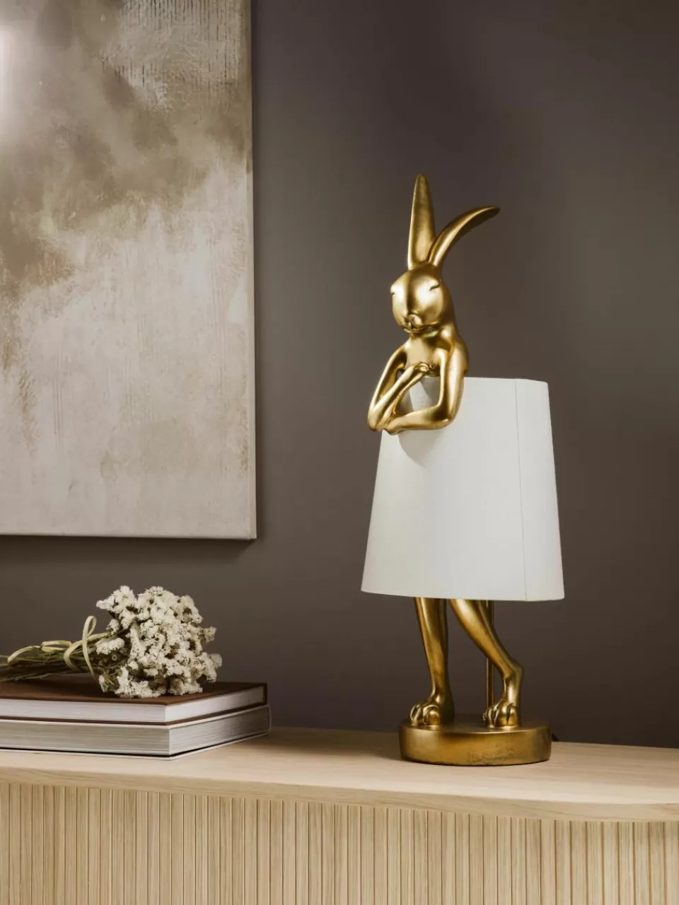 Kare Design Grote design tafellamp Rabbit | Bureaulampen | Tafellampen