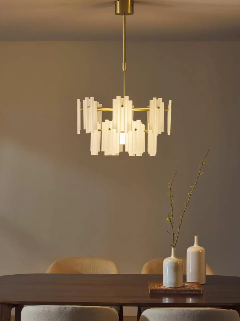 Westwing Collection Grote LED hanglamp Alenia | Hanglampen | Hanglampen