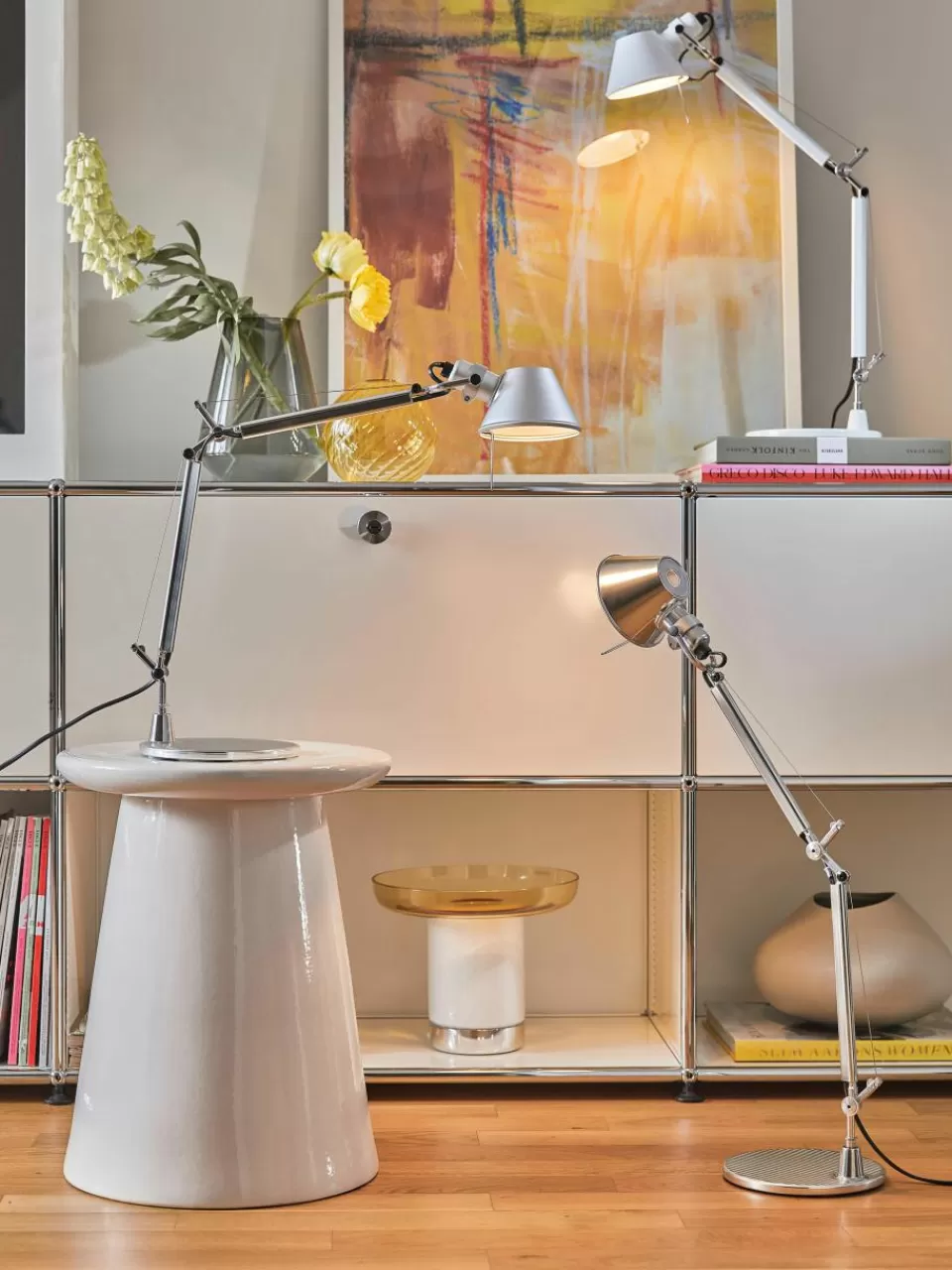 Artemide Grote verstelbare bureaulamp Tolomeo | Bureaulampen | Tafellampen