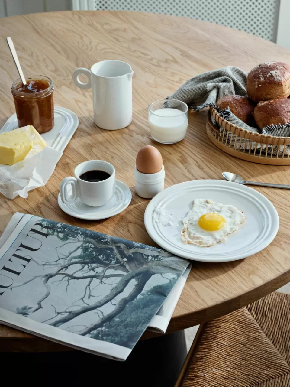 Broste Copenhagen Handgemaakt gebaksbord Stevns | Ontbijt- & Dessertborden | Servies