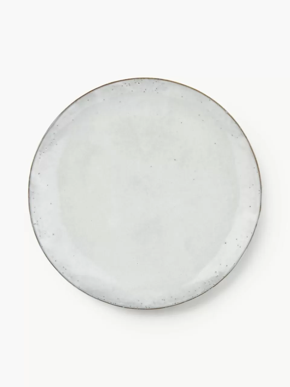 Broste Copenhagen Handgemaakte dinerbord Nordic Sand, 4 stuks | Servies | Dinerborden