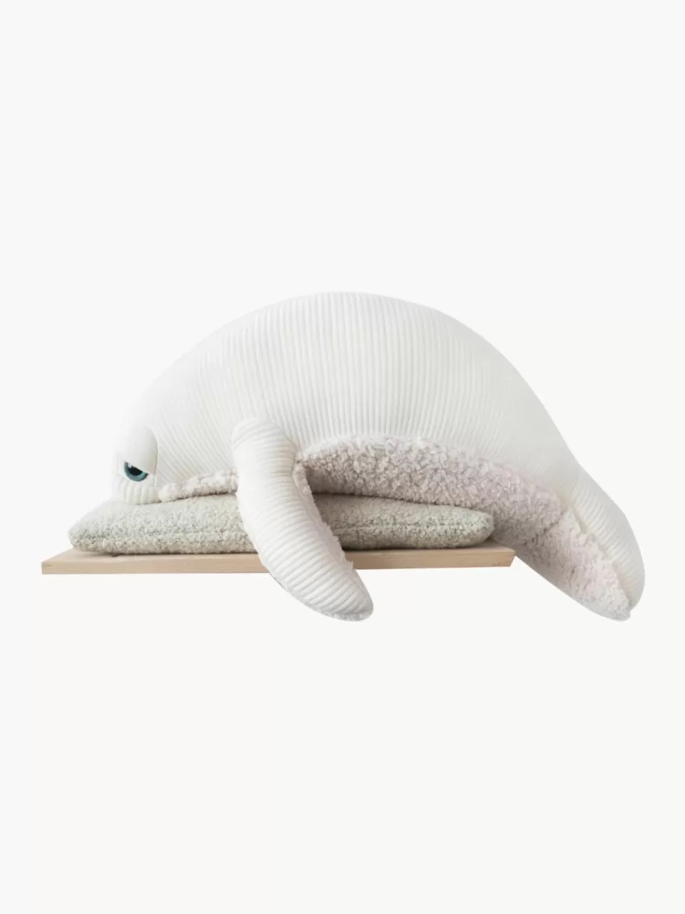 BigStuffed Handgemaakte knuffelkussen Manatee | Kindertextiel | Kinderkussens