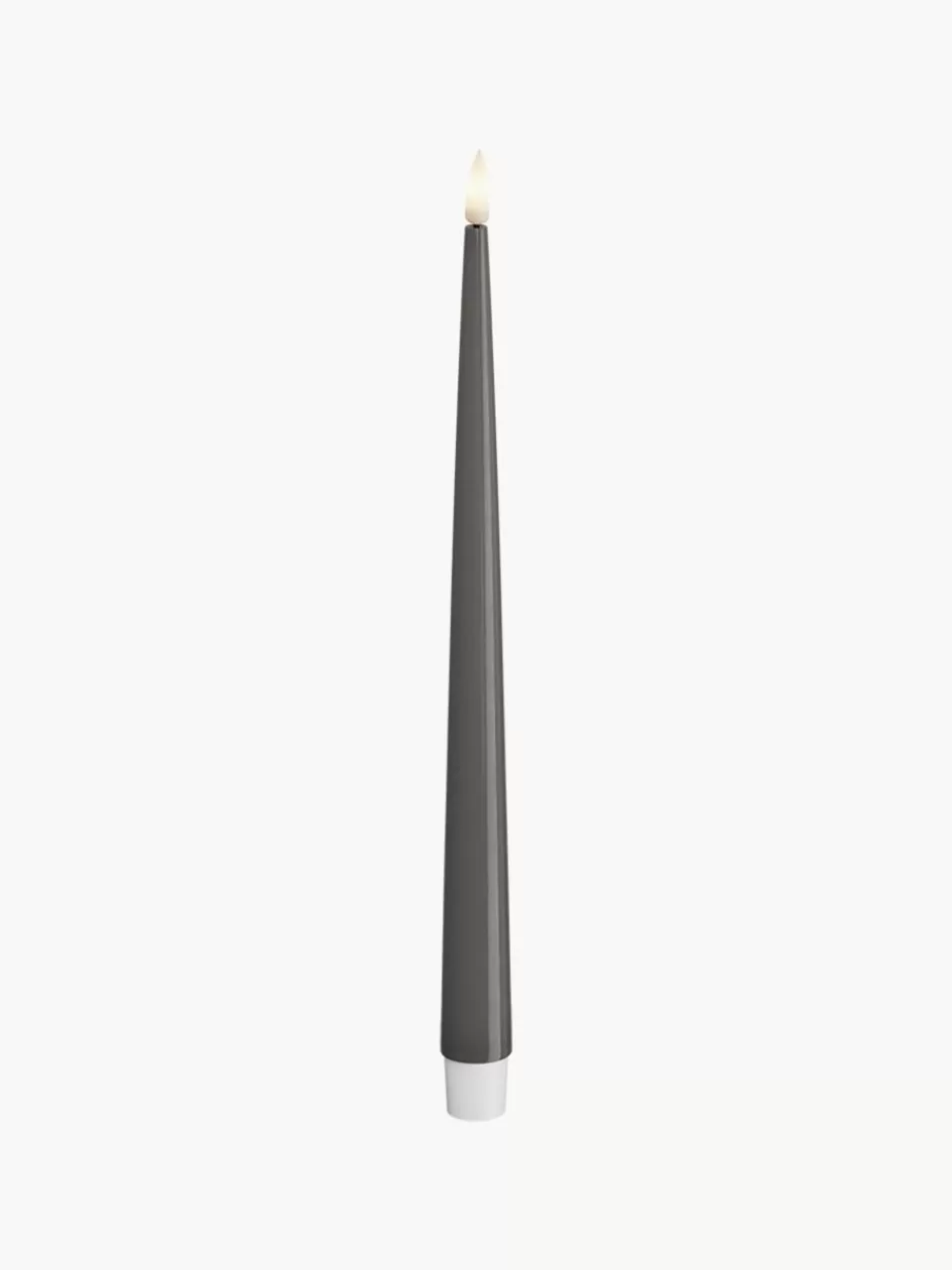 Westwing Handgemaakte LED steekkaarsen Real Flame, H 28 cm, 2 stuks | Kaarsen & Kaarsenhouders | Kaarsen