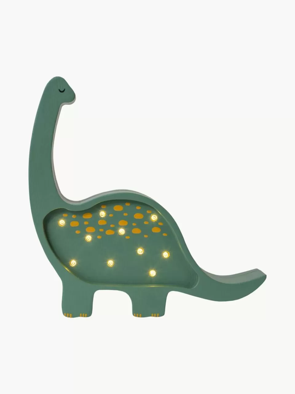 Little Lights Handgemaakte LED-kinderlamp Diplodocus Mini met timerfunctie en afstandsbediening, dimbaar | Kinderlampen | Kinderlampen