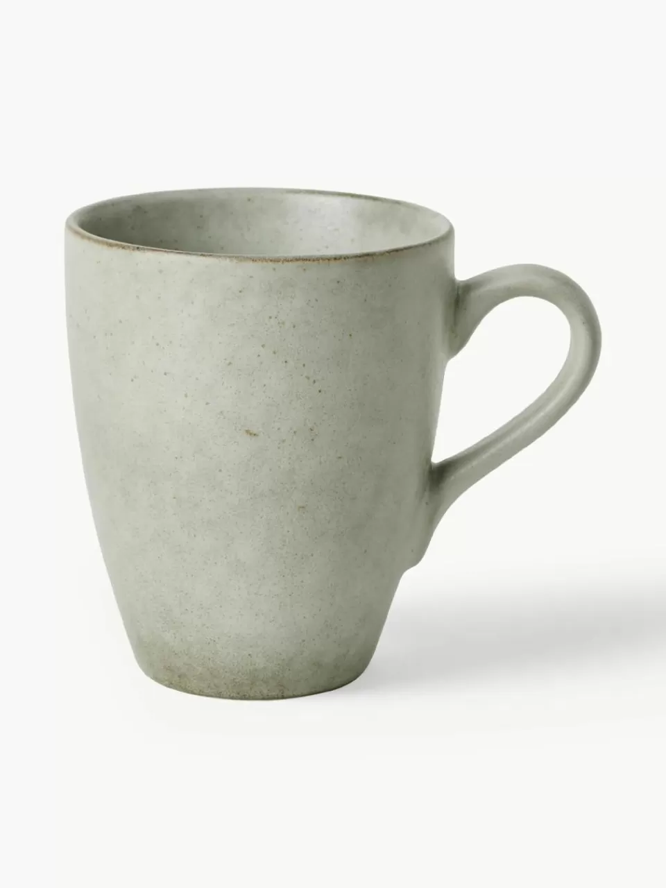 Broste Copenhagen Handgemaakte mokken Nordic Marsh, 400 ml, 2 stuks | Koffiekopjes | Servies