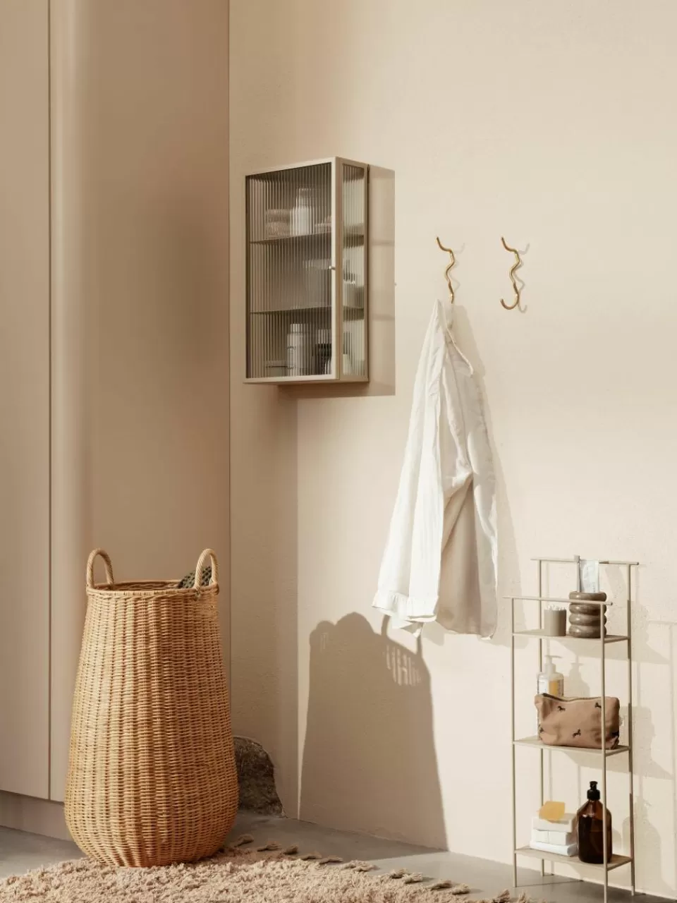 ferm LIVING Handgemaakte opbergmand Laundry van rotan | Opbergmanden | Decoratie