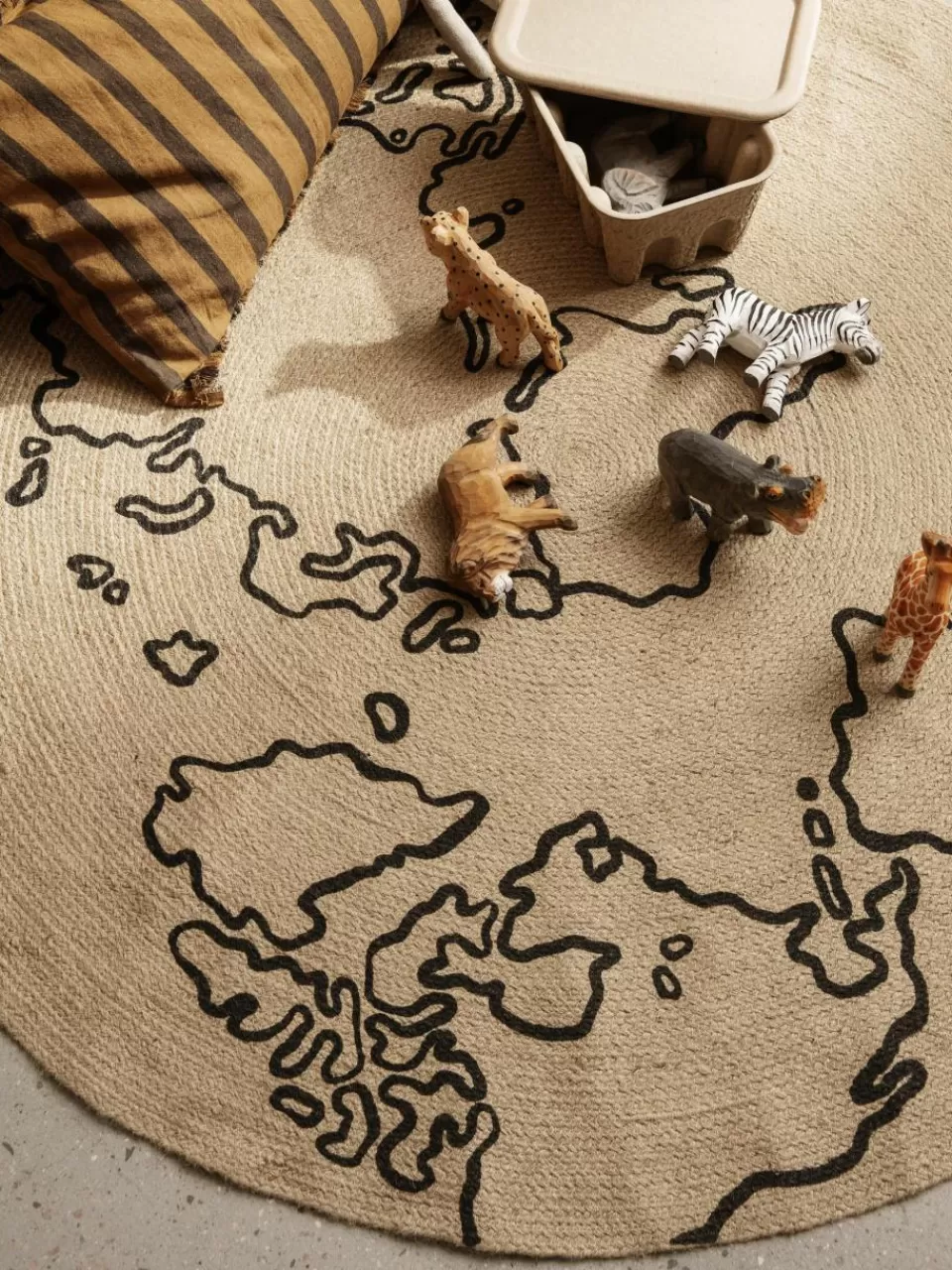 ferm LIVING Kids Handgemaakte speelgoed leeuw Animal | Speelgoed & Knuffels | Speelgoed & Knuffels