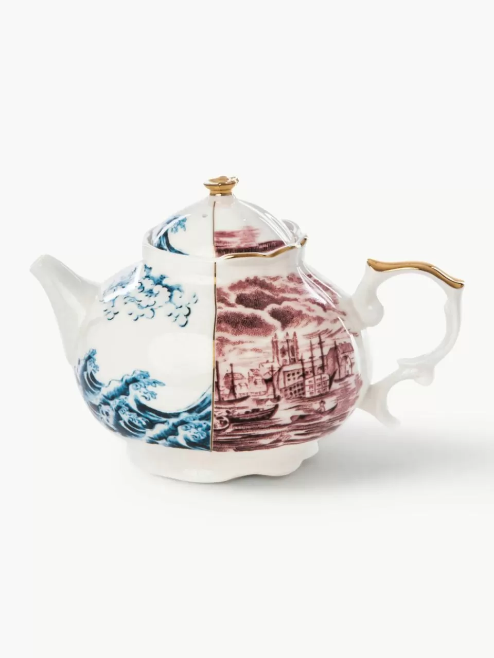 SELETTI Handgemaakte theepot Hybrid, 800 ml | Theepotten | Servies