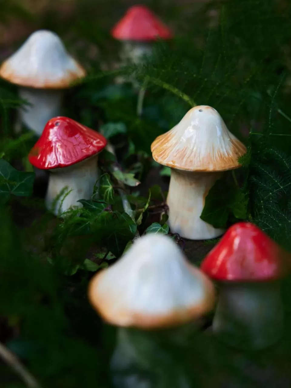 Byon Handgemaakte zout- en peperstrooier Mushi, set van 2 | Keukengerei | Kruidenmolens