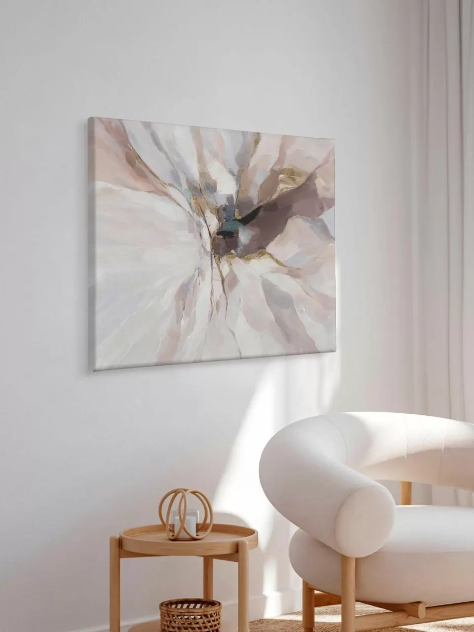 Incado Handgeschilderde canvasprint Storm | Wanddecoratie | Decoratie