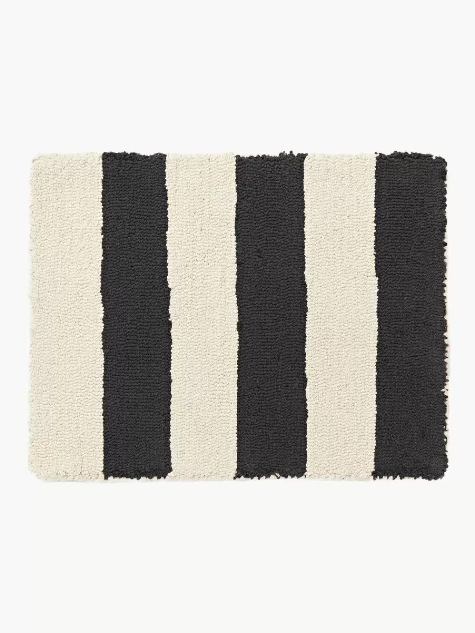 Jotex Handgetufte placemats Kio Stripe, 4 stuks | Servies | Placemats