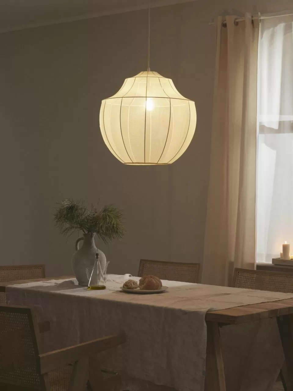 Westwing Collection Hanglamp Beau van netstof | Hanglampen | Hanglampen