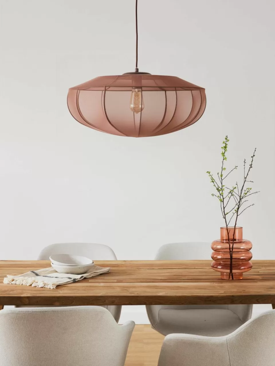 Westwing Collection Hanglamp Beau van netstof | Hanglampen | Hanglampen