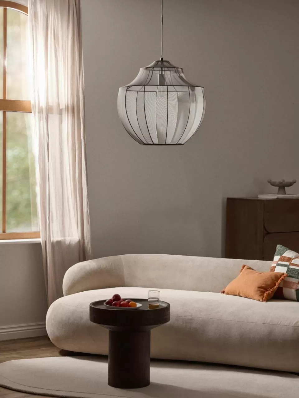 Westwing Collection Hanglamp Beau van netstof | Hanglampen | Hanglampen