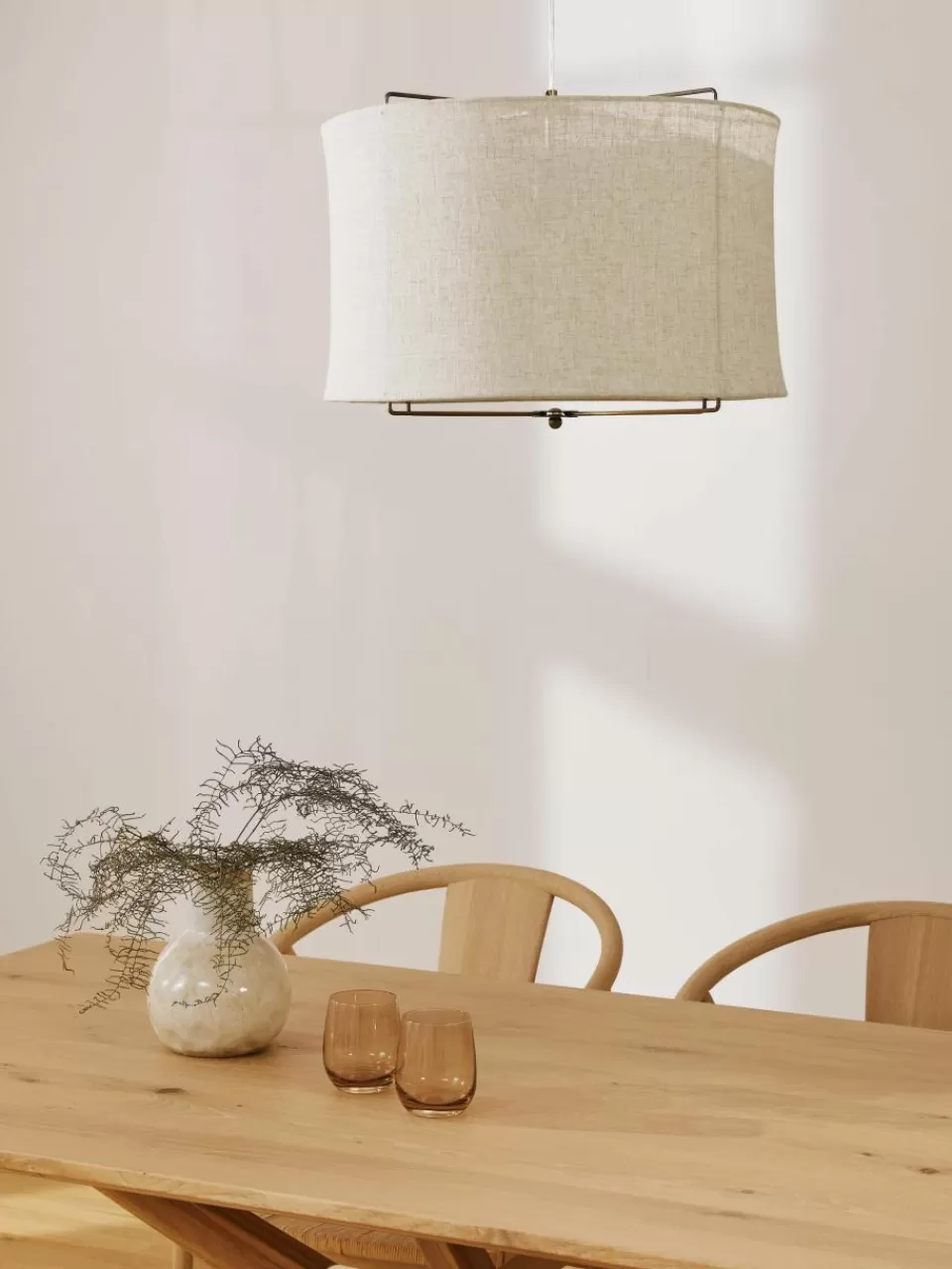 Westwing Collection Hanglamp Clouds van linnen | Hanglampen | Hanglampen