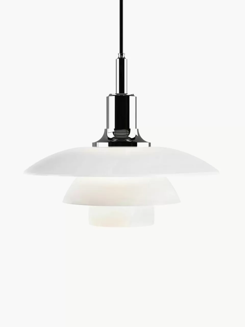 Louis Poulsen Hanglamp PH 3½-3, mondgeblazen | Hanglampen | Hanglampen