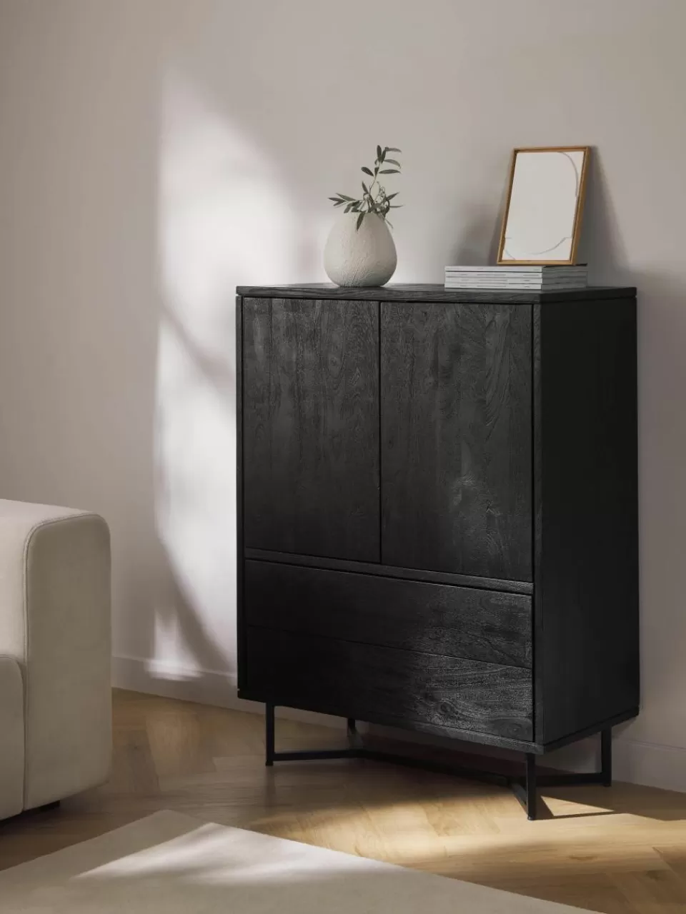 Westwing Collection Highboard Luca van mangohout | Wandkasten | Wandkasten