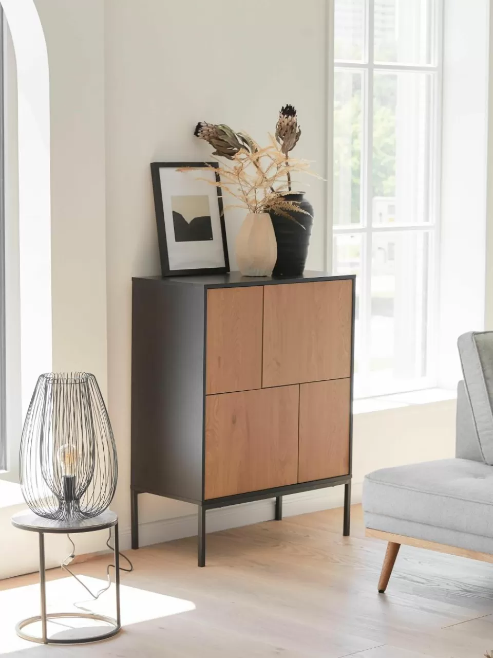 Westwing Highboard Seaford | Wandkasten | Wandkasten